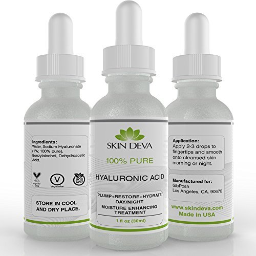 Hyaluronic Acid Serum 100 Pure For all types of skin Best