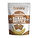 Barnana Organic Crunchy Banana Brittle - Peanut Butter, 3.5 Ounce - Healthy Vegan Cookie Style Dessert Snack - Made with Sustainable, Eco Friendly Upcycled Bananas