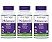 Natrol Melatonin Fast Dissolve Tablets, Strawberry Flavor, 3mg, 90 Count (Pack of 3)