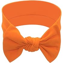 Amazon.com: BABYGIZ Diademas de algodón hechas a mano con lazos ...