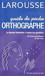 Guide de poche Orthographe