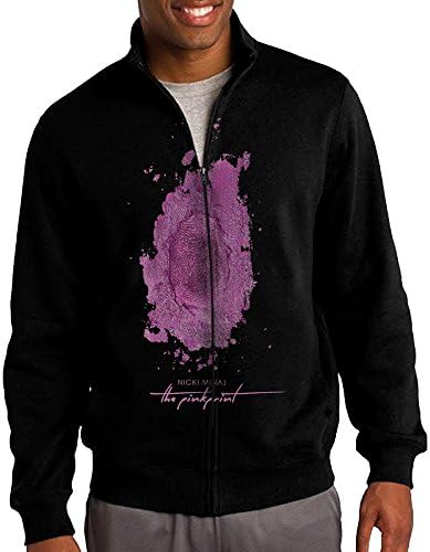 Men The Pinkprint Nicki Minaj Only Hip Hop Stand Collar Jacket Hoodie