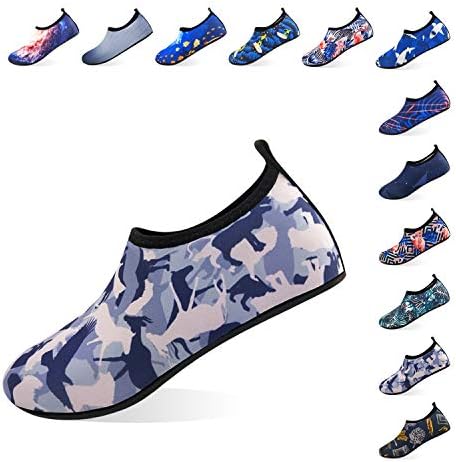 Jjyee Water Shoes for Women and Men Barefoot Quick-Dry Aqua Socks Slip-on for Beach Swim Pool Surf Yoga