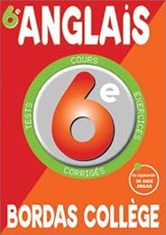 Anglais, 6e