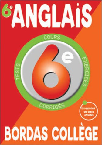 Anglais, 6e
