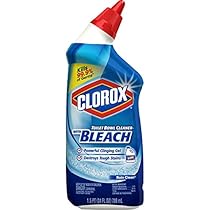 Clorox Toilet Bowl Cleaner, Rain Clean, 24 Fluid Ounces (Pack of 12)