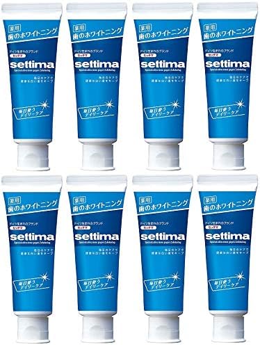 Amazon まとめ買い Settima セッチマ ホワイトニング 歯みがき デイリーケア ファインミントタイプ 80g 8個 Settima セッチマ ビューティー 通販