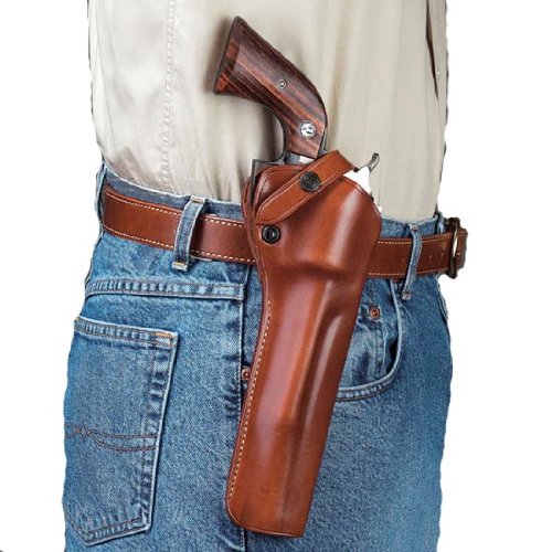 Galco SAO Single Action Outdoorsman Holster for Ruger Single Six 6.5-Inch (Tan, Right-hand)