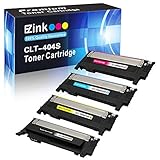 E-Z Ink (TM) Compatible Toner Cartridge Replacement for Samsung 404 404S CLT-K404S CLT-C404S CLT-M404S CLT-Y404S to use with Xpress C430W C480FW (1 Black, 1 Cyan, 1 Magenta, 1 Yellow) 4 Pack