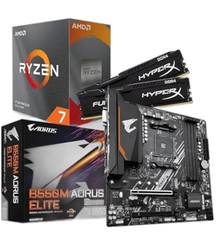 ASUS Kit Amd Ryzen 7 5700x + Placa Mãe Tuf B550m Plus | Amazon.com.br