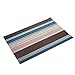 amorus Washable Placemats Heat Insulation Non-Slip Table Mats for Kitchen Dining Set of 6 - Blue