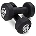Crown Sporting Goods Pair of Neoprene Body Sculpting Hand Weights (10 LB)
