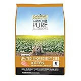 CANIDAE Grain Free PURE Foundations Kitten Dry Formula with Fresh Chicken, 5 lbs