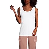 Lands' End Women's Cotton Tank Top