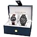 Akribos XXIV Men's AK884BK Two Watch Gift Set