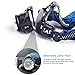 LED Headlamp Flashlight Waterproof Rechargeable Headlamps Zoomable Adjustable Focus Cree T6 Headlight For Camping Hiking Hunting Running Working Outdoor Sports With 18650 Batteries Charger USB Cable