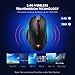 VicTsing Wireless Gaming Mouse, 7-Button Design, 4800 DPI High Precision Optical Sensor, 5 Adjustable DPI Mice(4800/2000/1600/1200/800) with 2 Programmable Side Buttons, Comfortable Grips, Blackthumb 2