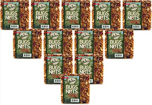 12-Pack of Mr. Bird Bugs, Nuts, & Fruit Small Wild Bird Seed Cake 6 oz.