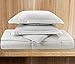 Clara Clark Comforter - All Season Down Alternative Bedding Comforter/Duvet Insert, Ultra Soft, Box Stitched. King Size, White