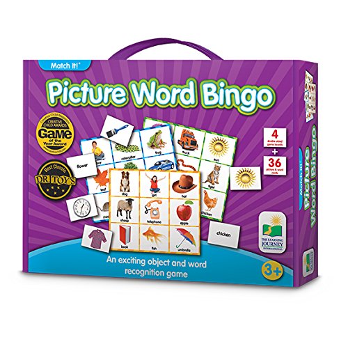 The Learning Journey Match It! Bingo, Picture Word