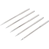HARFINGTON Canvas Leather Sewing Awl Round Hole Needle 5Pcs | for Shoe Repairing, DIY Handmade