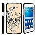 Galaxy Grand Prime Case, Stylish Personalized Protective Snap On Hard Case Phone Protector for Samsung Galaxy Grand Prime SM-G530H, SM-G530F (Cricket) from MINITURTLE | Includes Clear Screen Protector and Stylus Pen - Butterfly Skull