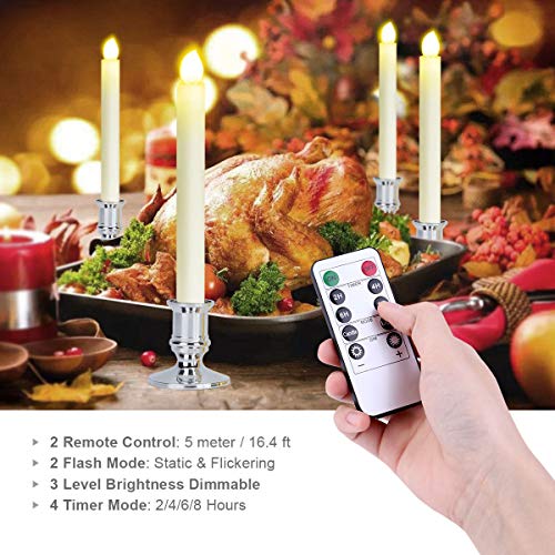 Window Candles 12 PACK, MAOYUE Battery Powered Window Candles Lights