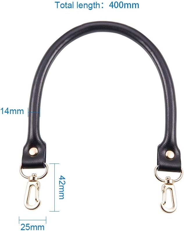 PandaHall 16 Inch Leather Bag Handles - Image 3