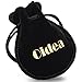 Oidea Mens High Polished Double Army Dog Tag Pendant Necklace,Black,27 Inch Chain Included