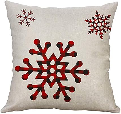 Christmas Pillows Decorative Throw Pillow Cover Case Print Pillow