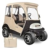 10L0L 2 Passenger Golf Cart Enclosure for Club Car