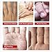 4 Pairs Hand Peel Mask，Spa Gloves Moisture Enhancing Gloves for Dry Hands, Exfoliating Hand Peeling Mask, Repair Rough Cracked Skin Remove Dead Skin for Women Menthumb 4