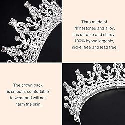 COCIDE Queen Tiaras and Crown with Comb for Women