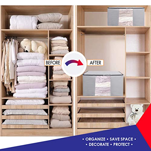 Vacuum Storage Bags, Cube Space Saver Bags, Bedding Space Saving Organizer photo 10