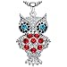 NEEMODA Mothers-Day-Gift Crystal-Owl Pendant Long-Necklace-for-Women Gifts for Her Girls Birthday-Anniversary Valentines Sweater Chain Fashion Jewelry