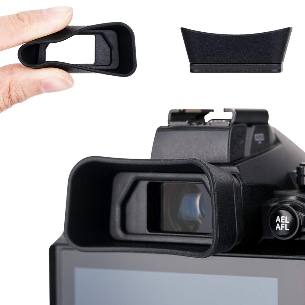 Kiwifotos Eyecup Eyepiece for Olympus OM-D E-M1 Mark III, E-M1 Mark II, OM-D E-M1 Camera Replaces Olympus EP-12 EP-13 Eye Cup
