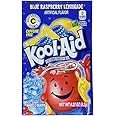 Kool-Aid Ice Blue Raspberry Lemonade Unsweetened Soft Drink Mix, 0.14-Ounce Envelopes