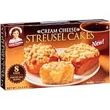 Little Debbie Cream Cheese Streusel Cakes 13 Oz (6 Boxes)