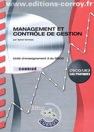 Management et contrôle de gestion