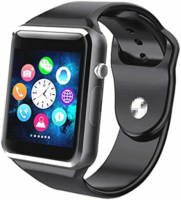 Bluetooth Smart Watch With Touch Screen,YOKEYS Bluetooth WristWatch Fitness SmartWatch with Camera SIM Card Slot/ analysis/Sleep Monitoring for Android (Full Functions) and Kids Boys Girls Men Women