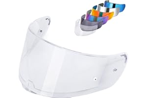 MXJ Gear Strada 2 Visor for Sedici Strada 2 and for Strada 3 Face Shield Helmet Visor Accessories for FT2 VECTOR FF801 FF397 (Transparent)