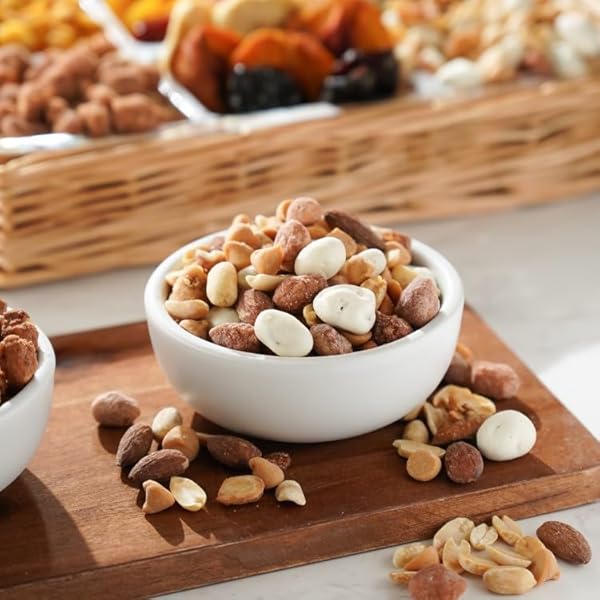 BROADWAY BASKETEERS FRUIT & NUTS SYMPATHY GIFT BASKET – GOURMET BEREAVEMENT & CONDOLENCE CARE PACKAGE WITH ASSORTED HEALTHY SNACKS – THOUGHTFUL SYMPATHY GIFTS FOR LOSS OF LOVED ONE, GRIEF, FUNERAL