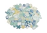 Kaisercraft CT850 Coastal Escape Collectables Cardstock Die-Cuts, Assorted