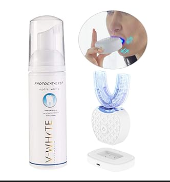 Elektrische Zahnbürste, Kaltlicht-Whitening-Gerät Automatische Zahnbürste Vollautomatische 360 ° elektrische Ultraschall-Zahn