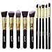 ACEVIVI Makeup Brushes - 10 PIECE Premium Makeup Brush Kit Bamboo Handle Synthetic Kabuki Foundation Cosmetic Brushes for Powder Liquid Cream