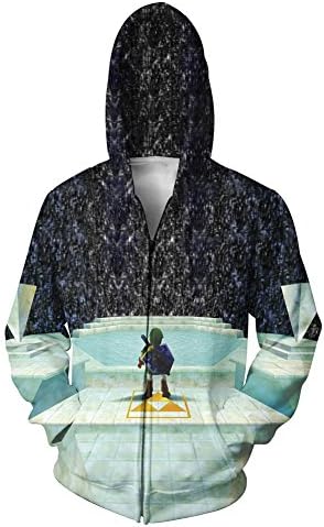 Harajuku Jumper Hoodie Zelda Great Fairy Fountain Sweatshirt 3d Coats