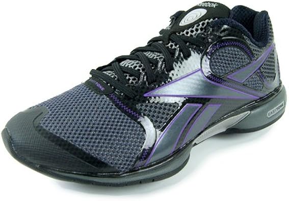 Amazon Reebok リーボック ダイエット シューズ Easy Tone イージートーン チャージ レディース ブラック グラベル Easytone P J 23 5cm シューズ バッグ