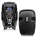 Pyle 1000 Watt, 12″ Bluetooth PA Speaker – Indoor / Outdoor Portable Sound System with (2) UHF Wireless Microphones, Rechargeable Battery, Audio Recording, USB/SD Readers, FM Radio (PPHP1235WMU)thumb 1
