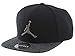 Nike Mens Air Jordan Elephant Bill Snapback Hat Black/Dust 834891-010