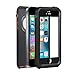 FITFORT iPhone SE Waterproof Case, Ultra-thin Extreme Durable Underwater Case,Shock,Dust,Snow Proof Full Sealed Perfectly Fit iPhone 5/5S/SE(Black)